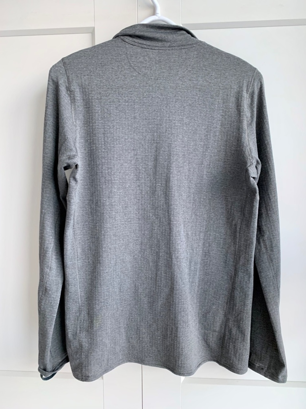 Patagonia Capilene Midweight Zip-Neck Nobel Gray Pullover Men's size S - Picture 4 of 10